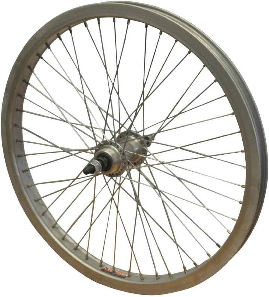 Trinity B2B 20" REAR BMX Alex Y22 48 Hole Flip Flop 3/8" Bike Wheel Silver Bike part