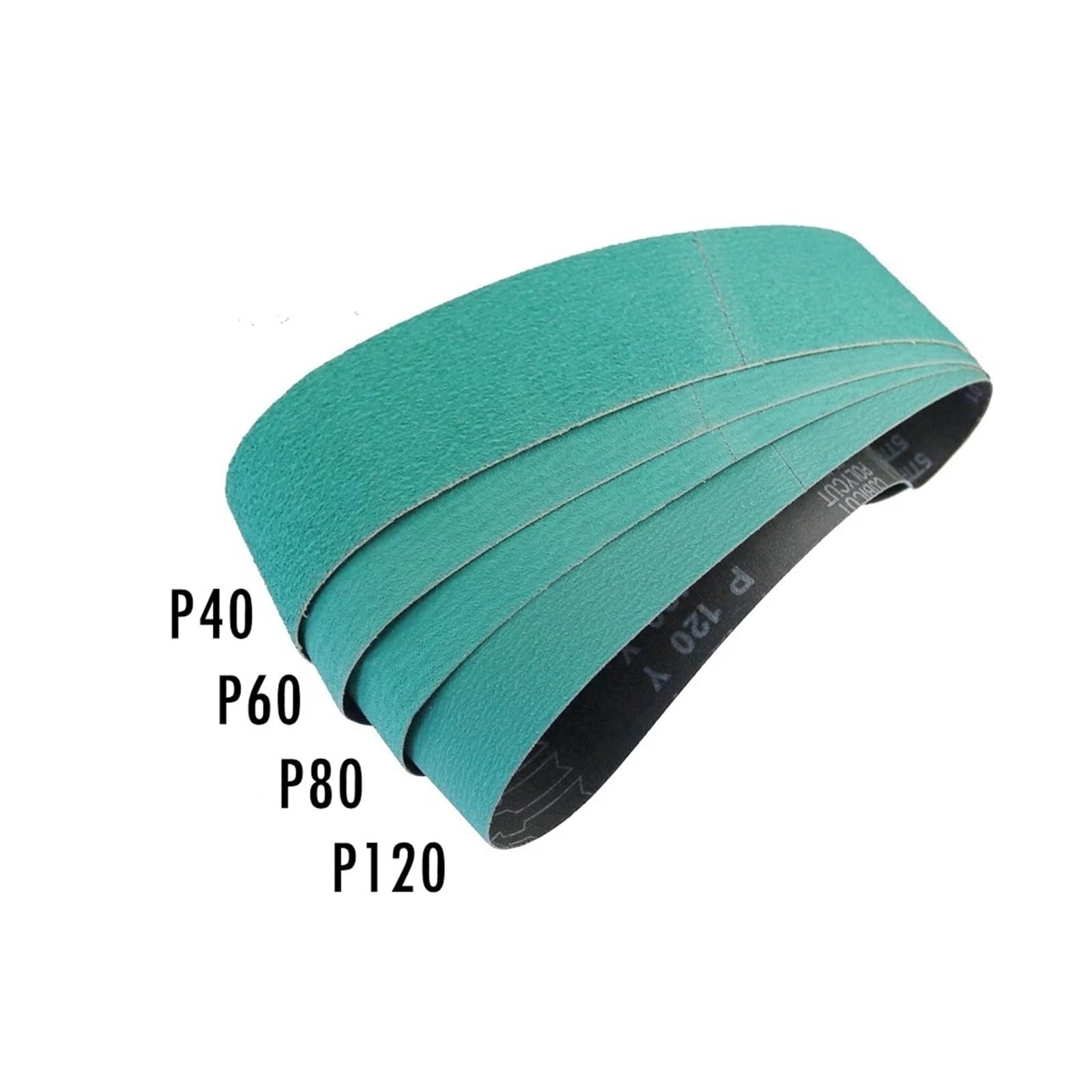 1 pezzo 1220 * 50/75/100/150 mm nastro abrasivo in zirconia for rettifica di coltelli in metallo(P120,1220 X 100 mm)
