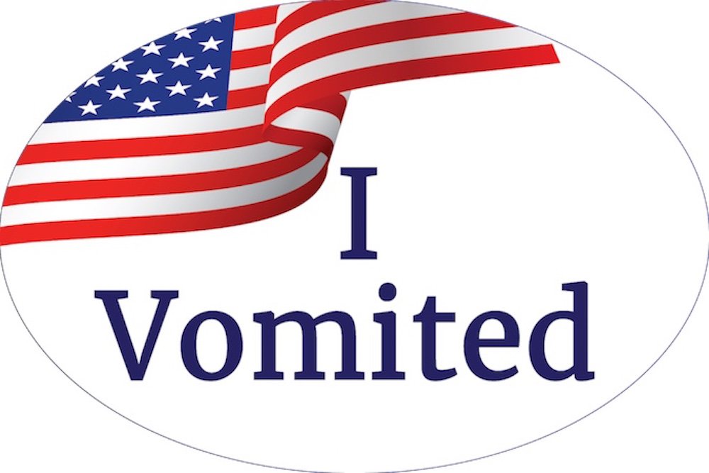 Amazon.com: "I Vomited" Sticker (Pack of 5) : Sports & Outdoors