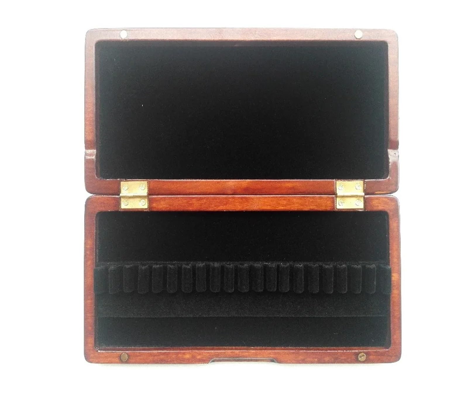 étui pour anches d'hautbois Étui à anches de hautbois en bois d'érable, 20 pièces, support Pour les voyages d'affaires(Wood Color)