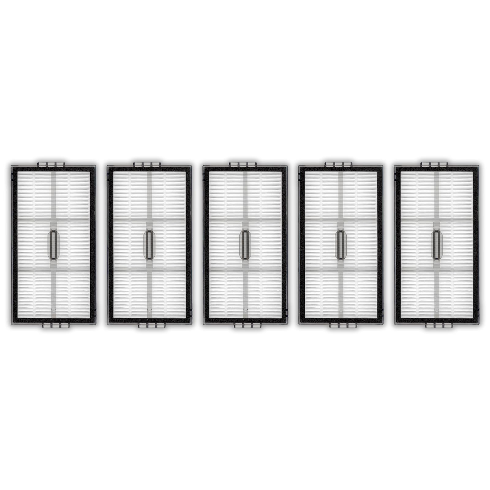 (5 Pieces) Saros 10R Replacement HEPA Filters for Roborock Saros 10R, Saros 20, Saros 20 Sonic, Qrevo Edge 2 Pro, Qrevo Edge 2, Qrevo Curv 2 Pro, Qrevo CurvX, Filter Kit, Filters Accessories Kit