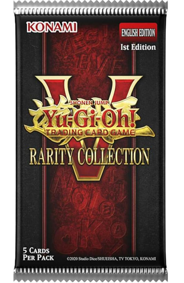 Yu-Gi-Oh! TCG Rarity Collection V Booster Pack [5 Cards Per Pack] English Version 1st Edition
