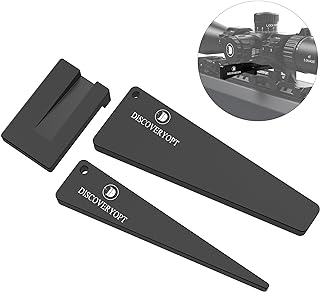 Scope Level Combo for Rifle Scope Mounting, Scope Leveling Kit, Scope Level Wedge in One-Piece Mounts or Scope Rings - DISCOVERYOPT