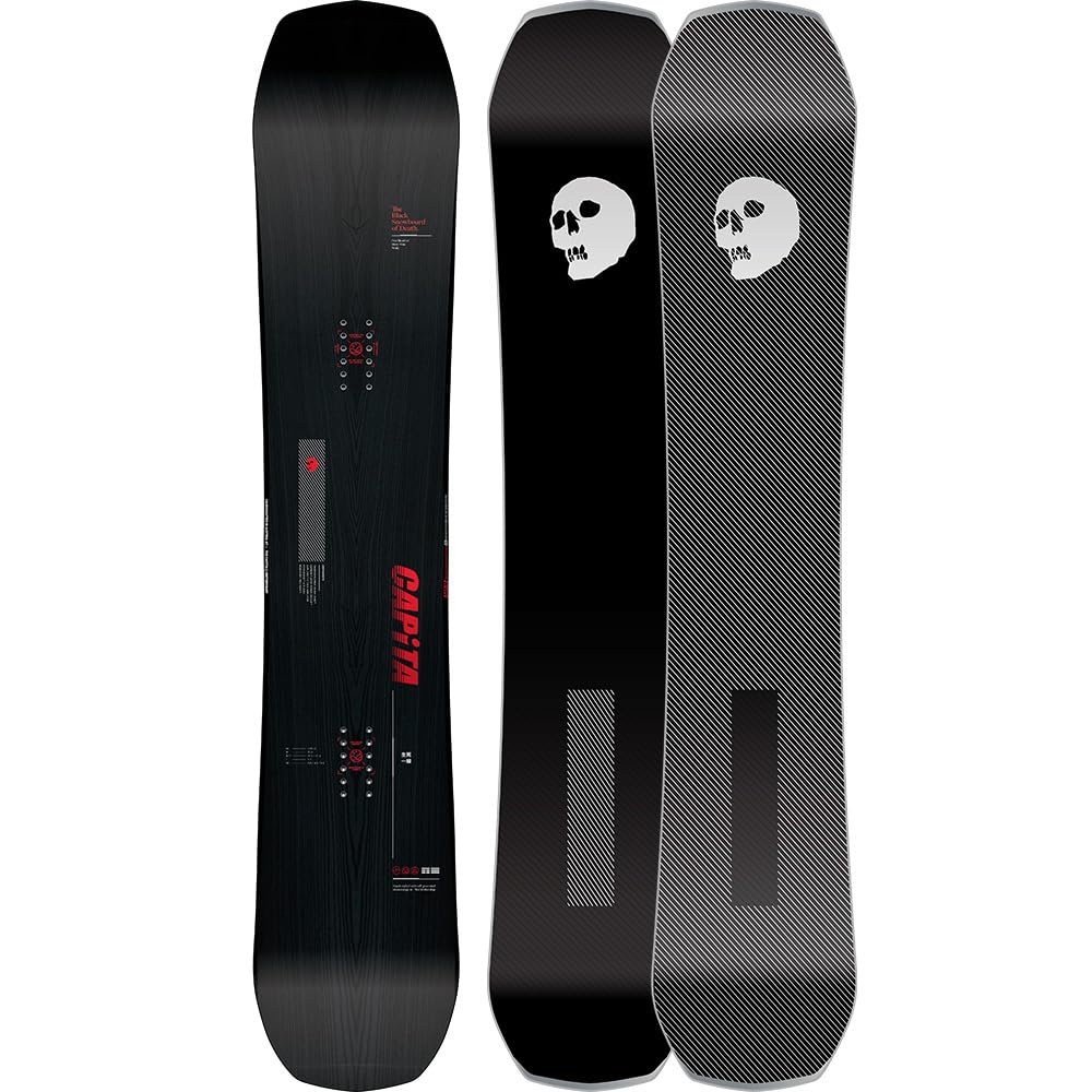 CAPiTA The Black Snowboard of Death Wide Mens Snowboard, 169