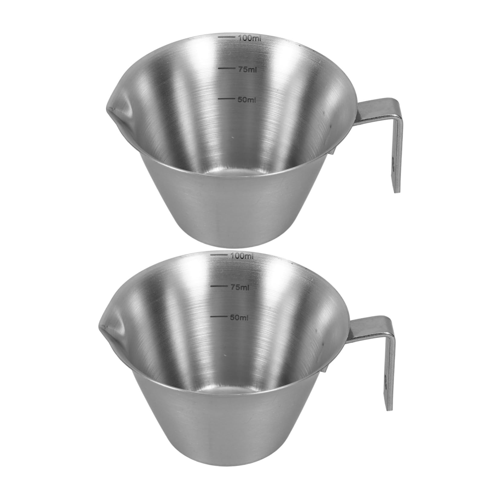 PRETYZOOM 10piezas Taza Medidora Inoxidable Para Espresso Con Diseño Ergonómico Para Café Casa y