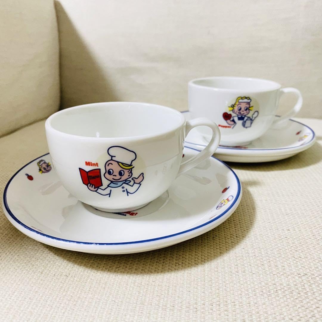 Amazon | オサムグッズ タピオカ カップ&ソーサー tapioca 原田治 