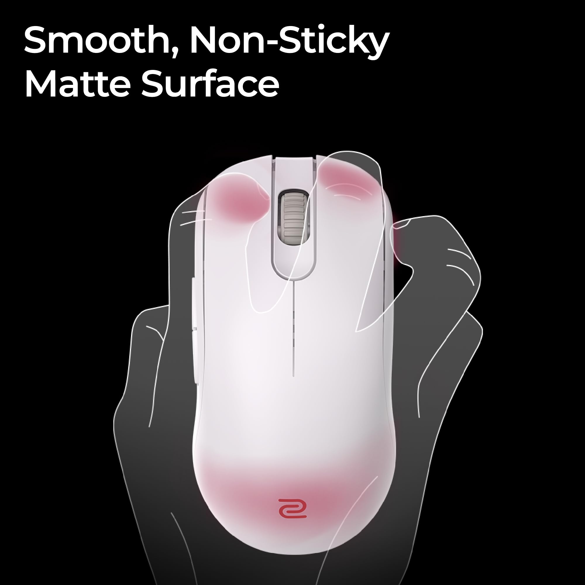 BenQ Souris sans Fil Zowie FK1-DW 4K pour l'esport