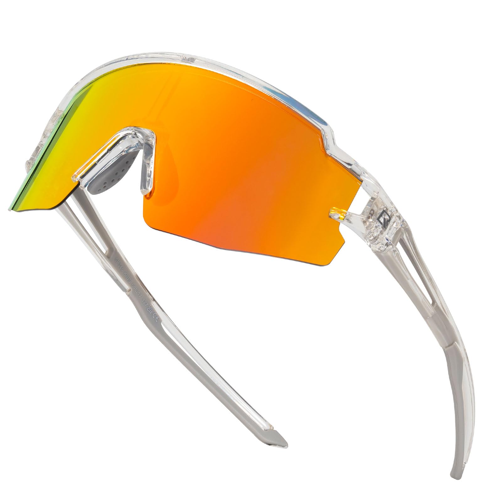 ROCKBROS Children's Cycling Polarized Sunglasses UV400 Protection Sports Kids Youth Glasses TR90 Flexible Frame for Boys Girls Outdoor Sports