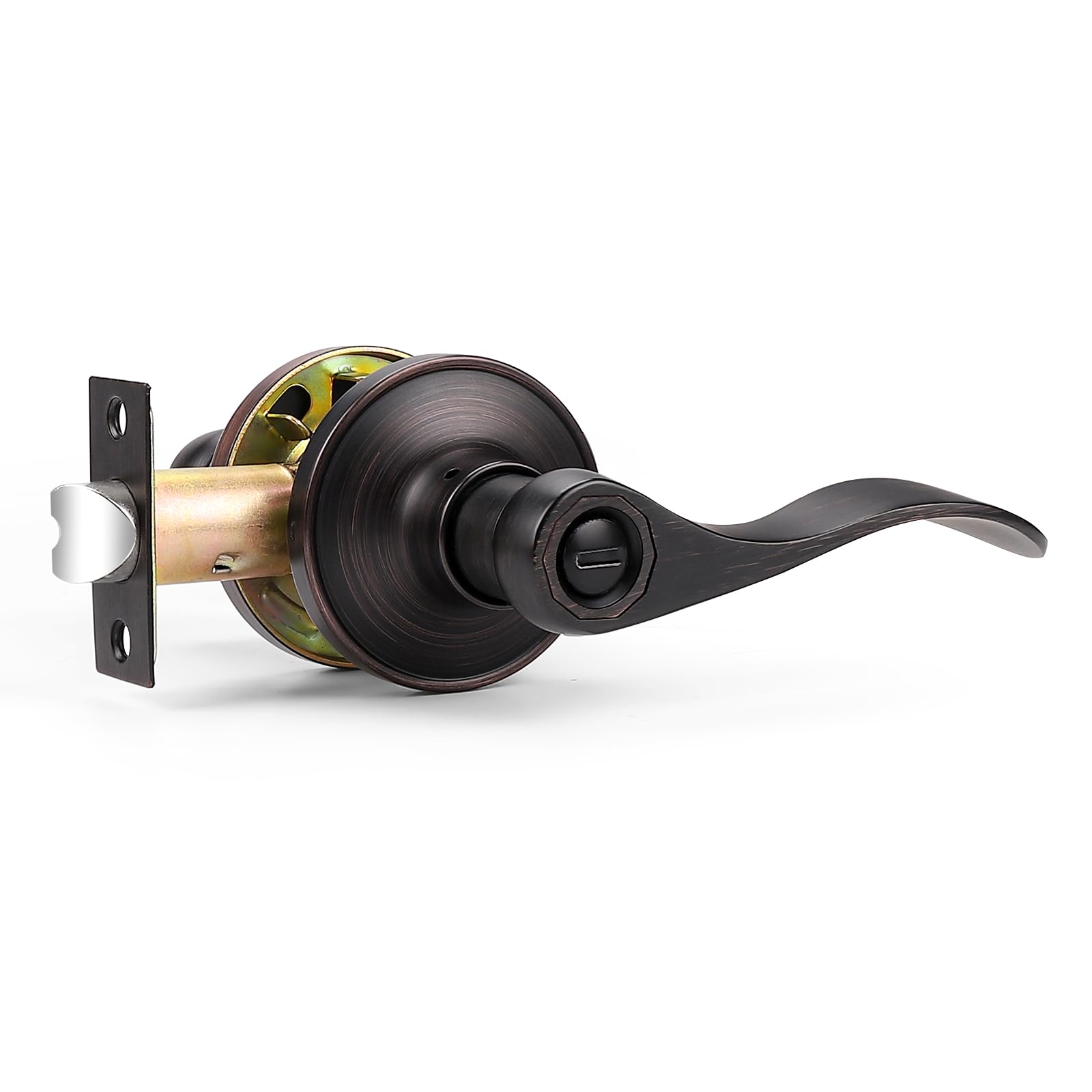 Probrico Dl12061orb Verrou de porte avec, Bronze huilé Finition