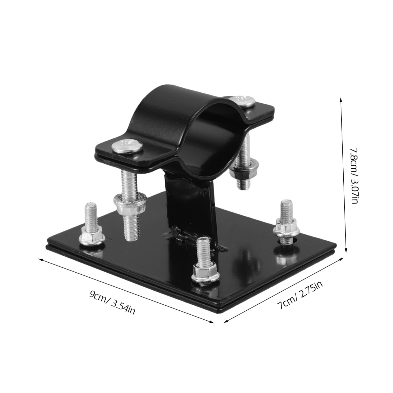 KICHOUSE Thickening Adjustable Ebike Basket Front Support L-Shaped Strong-Load Bike Rack Basket Cycle Front Rack Cycling