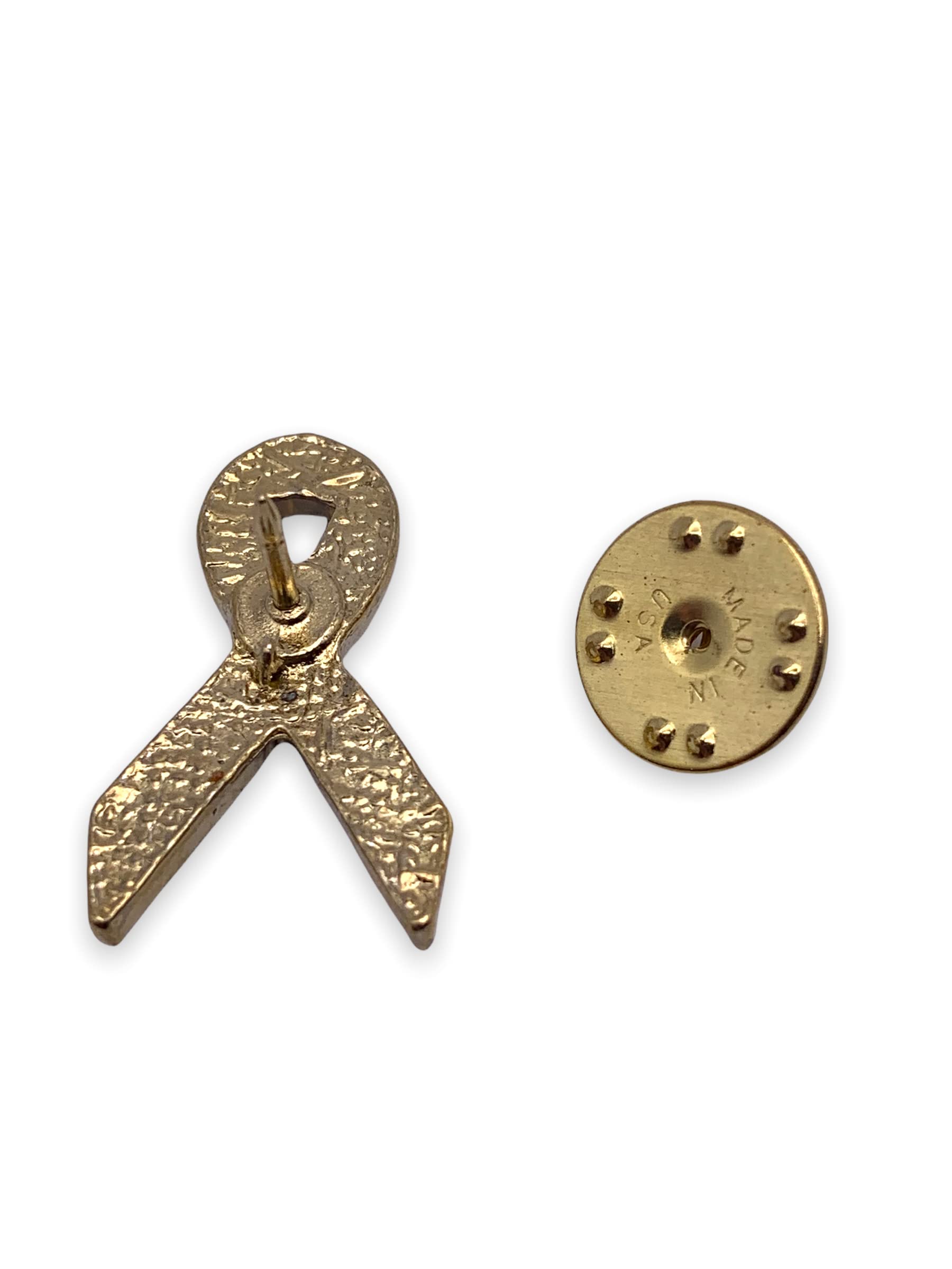 StockPins Prostate Cancer Awareness Ribbon Lapel Pin – Blue Ribbon Pin for Supporting Survivors & Raising Awareness, Perfect for Jackets, Hats, & Backpacks