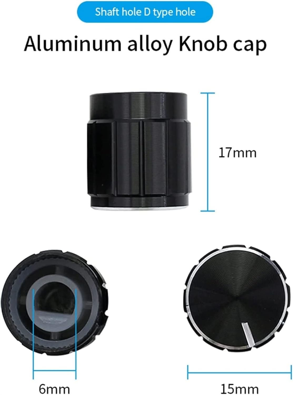 Rotary Encoder KY-040 360 Degrees Rotary Encoder Switch Module, Brick Sensor Switch Development KY040 Potentiometer Knob Kit (Color : Ky-040 5pcs)