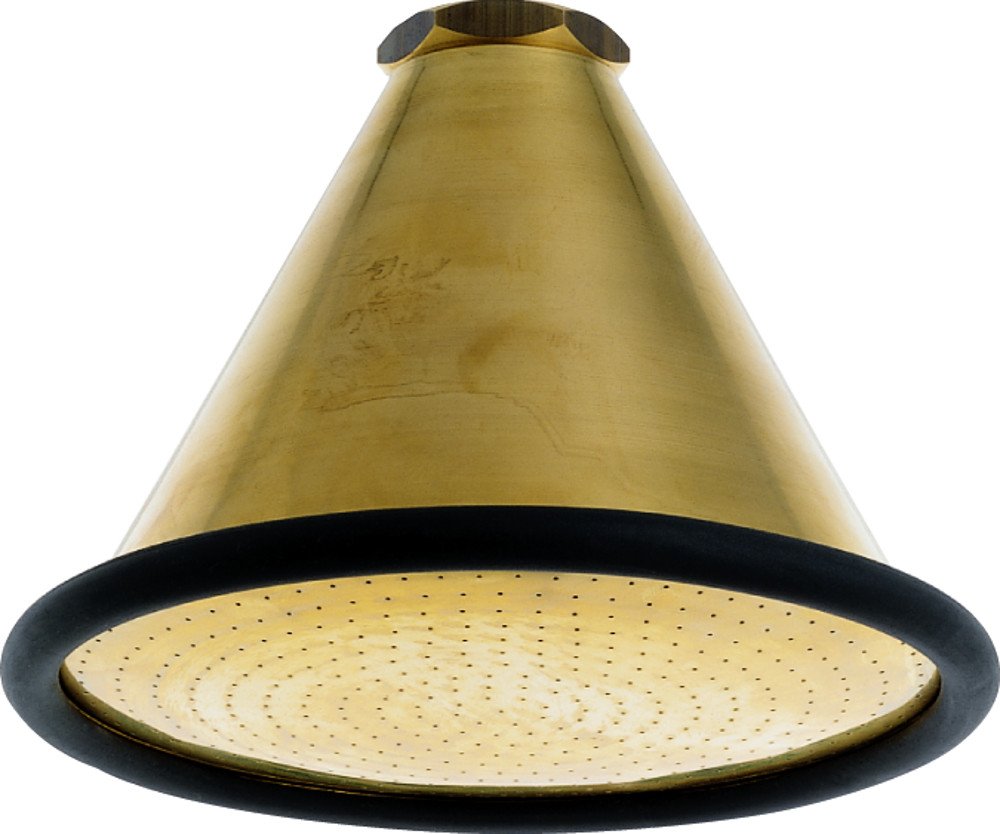 Geka 6050SB Super-Brause IG G 3/4 Zoll 150mm konisch Gummiring, Gold/schwarz, 18 x 8 x 13 cm