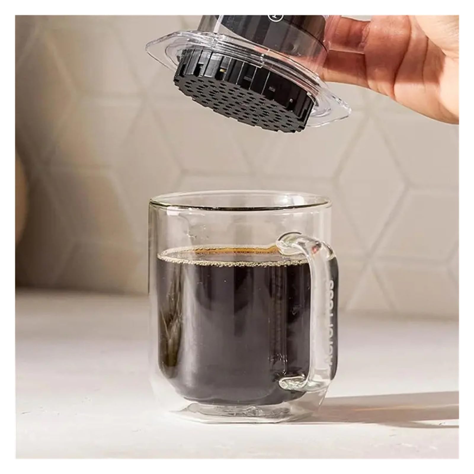 Runde Einweg-Kaffeefilter Aus Papier Mit Einer Anzahl Von 700 Stück, Kompatibel Mit Aeropress, Manuellen Kaffeemaschinen For Aufbrühen Von Tee Und Kaffee