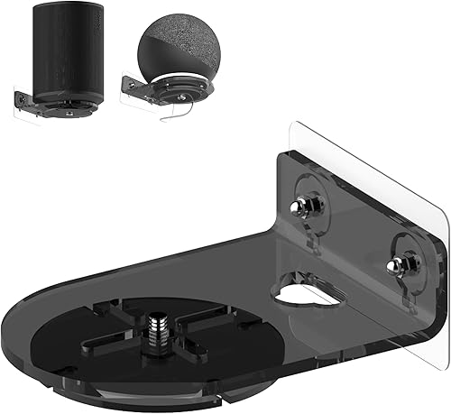 Miniatura 9 de Compatible con Echo Studio 2025, soporte Echo de 4ª generación, soporte de pared Moun de pared, gestión de cables integrada, compatible con Sonos