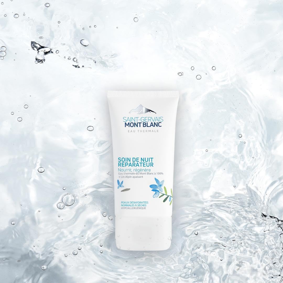 Saint-Gervais Mont Blanc - 24H Moisturising Face Care for Normal to Dry Skin - 40ml, White, 40 ml (Pack of 1) - Image 4