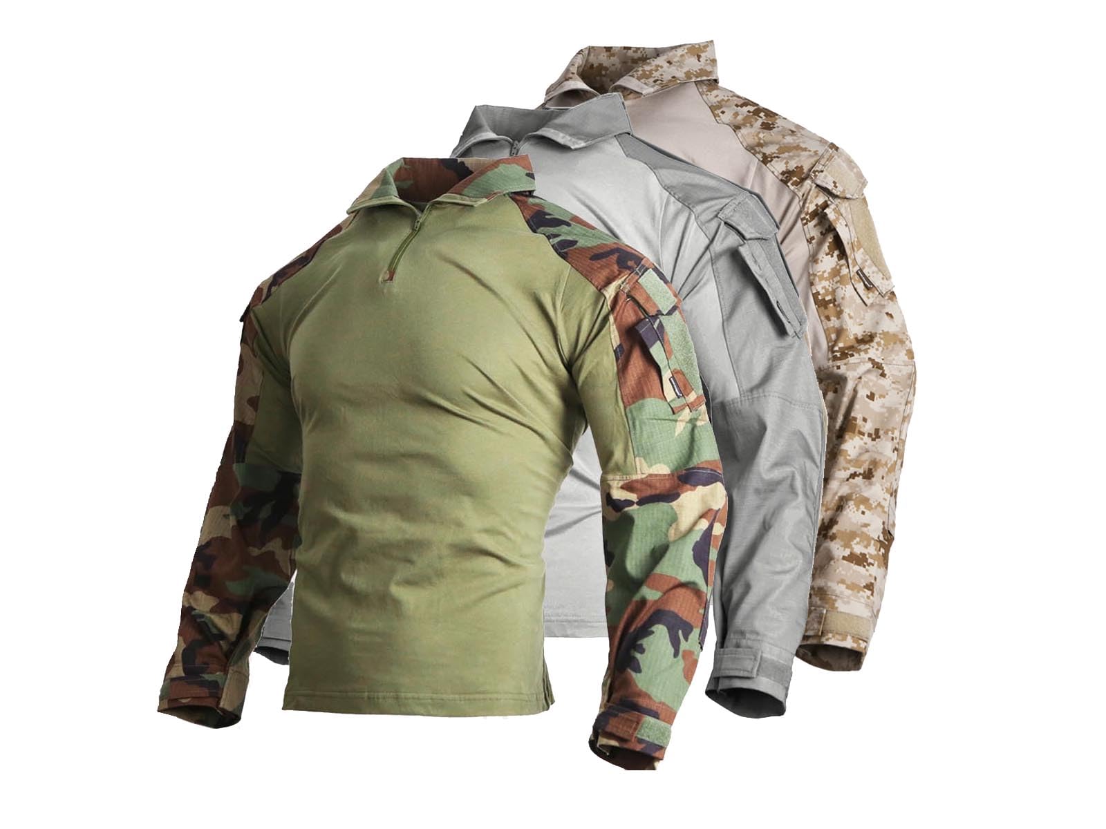 Elite Tribe Emerson Airsoft Tactical Military Shirt Combat Gen3 Shirt, Aor1, S