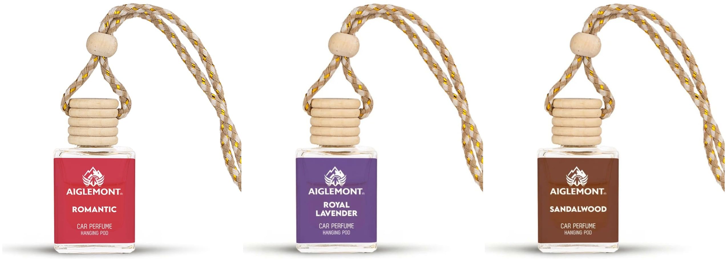 Car Perfumes combos | Romantic, Royal Lavender& Sandalwood| Combo of 3 | 10 ml Each-image-37