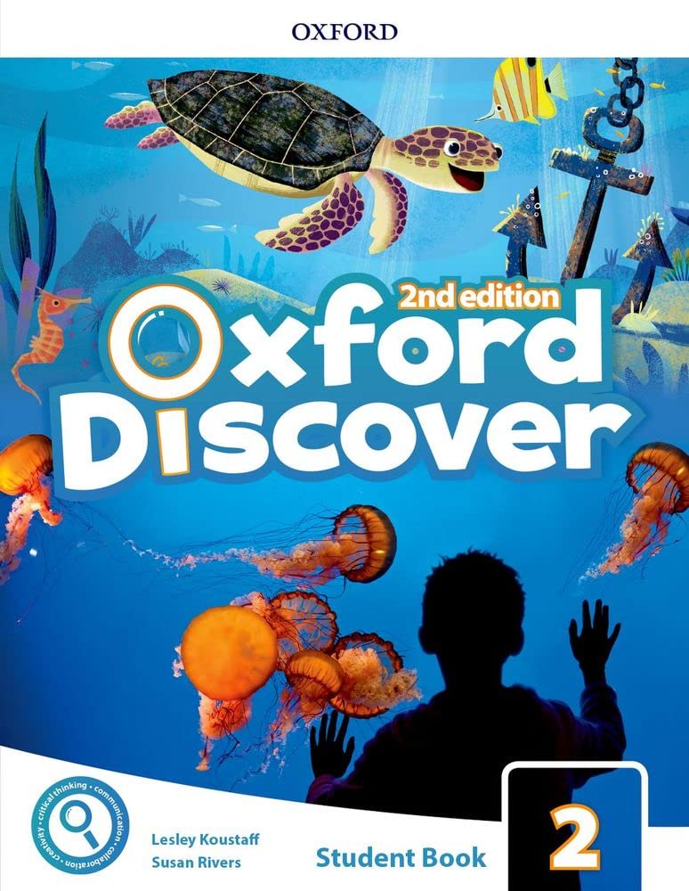 OXFORD UNIVERSITY PRESS Discover 2. Class Book with App Pack 2nd Edition Paperback – Import, 1 July 2022