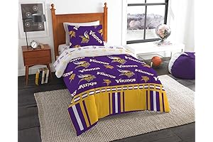 Viking Bedding: Embrace the Spirit of Valhalla with Northwest NFL Rotary Bed...