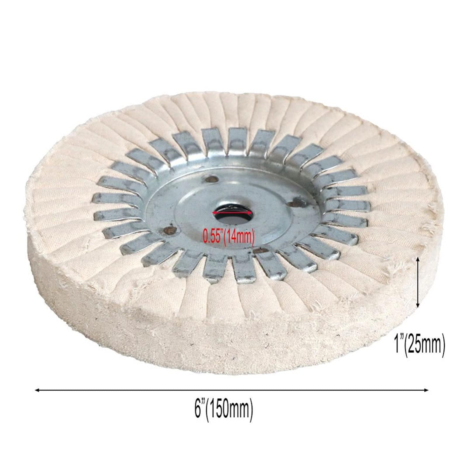 SUPERTOOL Ruota Per Lucidatura In Tessuto, 1 Rotella Per Lucidatura - Foto 13