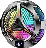 X42 Tablet Cooler RGB Lighting 10 cm Magnetic Semiconductor Cooler Fan for tablet