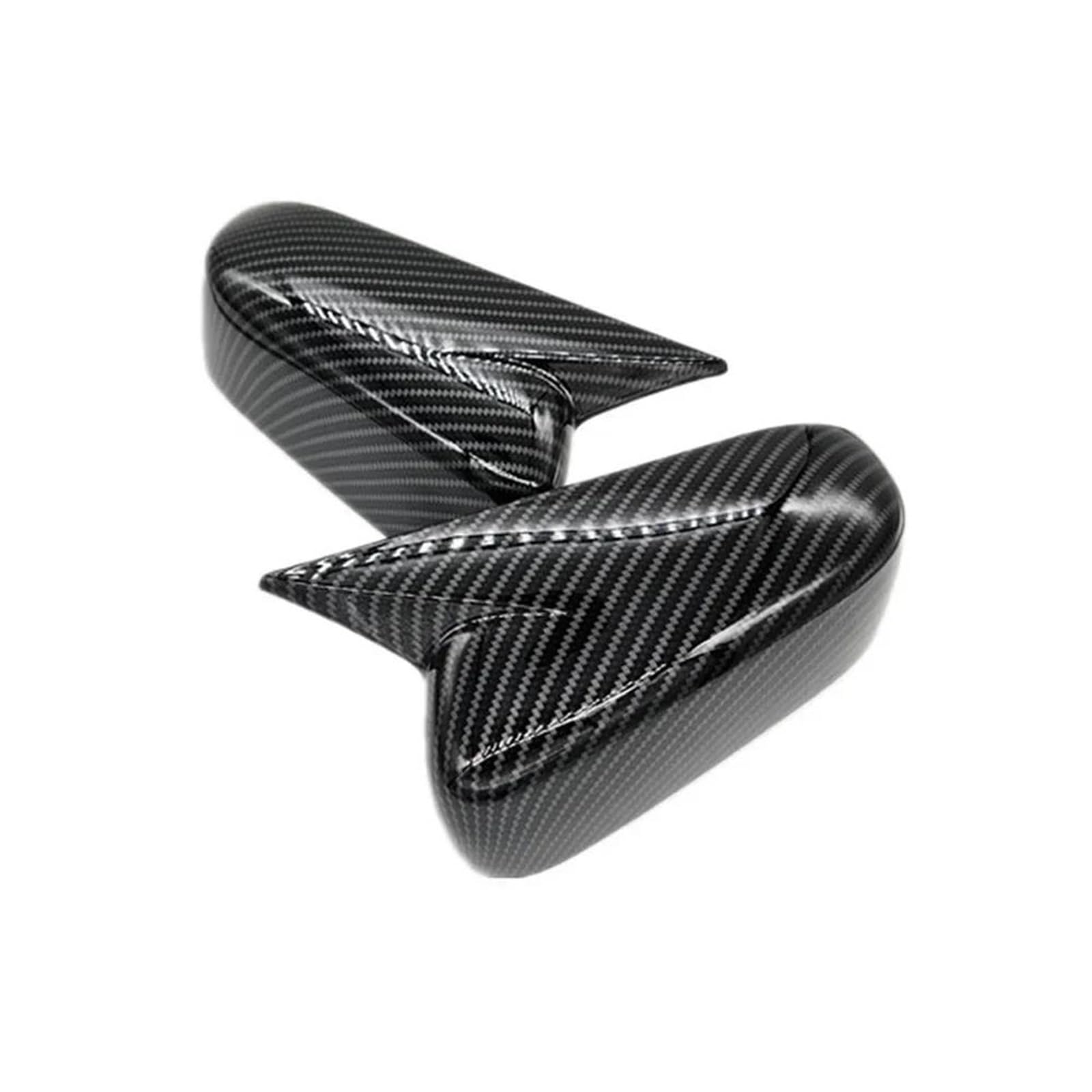 for Accord 7th 2003-2007 Car Sticker Rearview Side Mirror Cover Wing Cap Exterior Case Trim YIJIAVSX(Carbon)