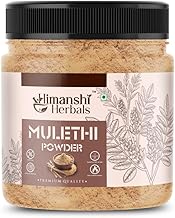 Himanshi Herbals Mulethi Powder | Natural Licorice Root Powder | Soothes Sore Throat, Aids Digestion & Promotes Glowing Skin | Ayurvedic Remedy for Skin, Hair & Health | 100 Gm