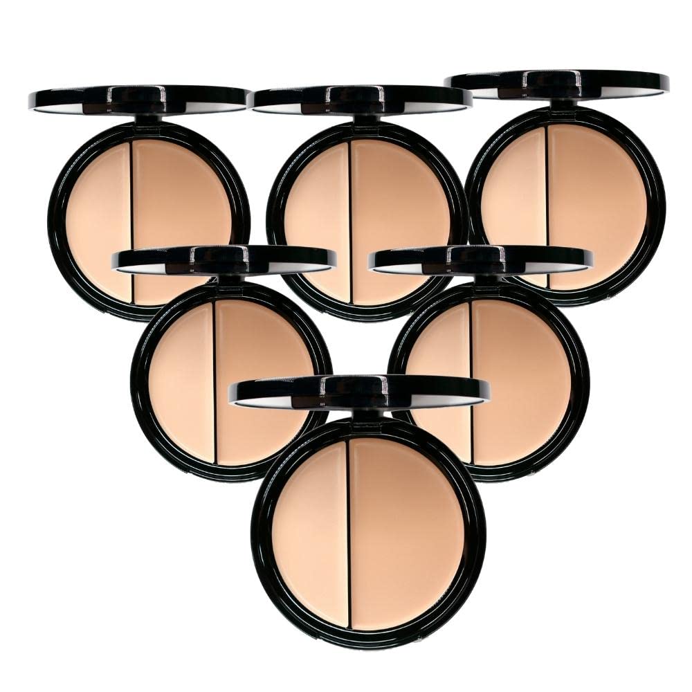 EVE PEARL HD Dual Foundation Full Coverage Foundation Set Long Lasting Everyday Non Greasy Lightweight Texture Makeup Set