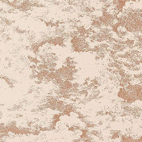Velours vintage Avalon or rose pâle 150x500 cm l'élégance textile pour rideaux et décoration