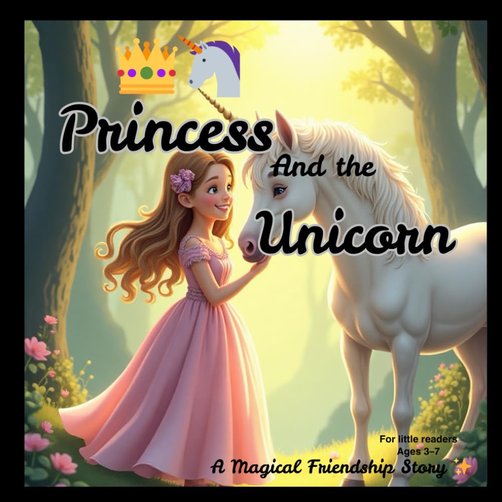 princess and the unicorn: a magical friendship story for little readers 3-7