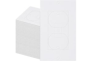 100Pcs Outlet Insulators Draft Sealers: Keep Your Home Draft-Free and Energy-Efficient