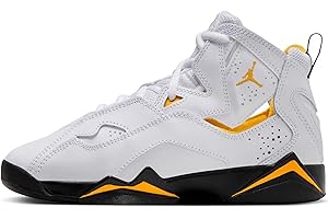 Jordan True Flight Retro 'White & Ochre Yellow'