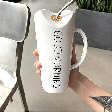 Amazon かわいい言葉の陶磁器のマグカート藁カップのコーヒーミルクマグッグ大容量創造的な水のカップ最高の誕生日祭ギフト 7 6 Color Zaoan Size 450ml 食器 グラス カトラリー オンライン通販 Amazon かわいい言葉の陶磁器のマグカート藁カップのコーヒーミルクマグッグ大容量創造的な水のカップ最高の誕生日祭ギフト 7 6 Color Zaoan Size 450ml 食器 グラス カトラリー オンライン通販
