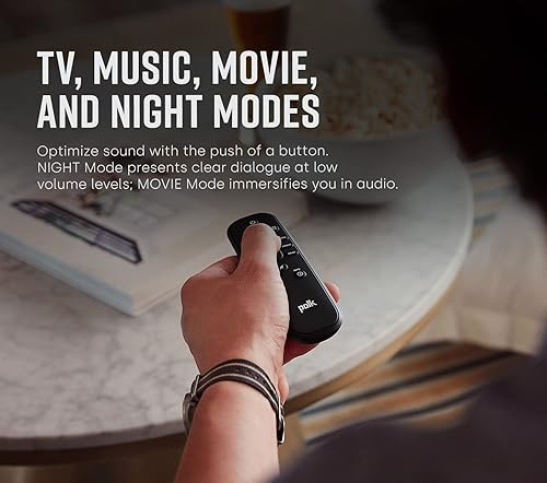 Miniatura 5 de Polk Audio Barra de sonido MagniFi Max AX 5.1.2 canales con subwoofer inalámbrico de 10 pulgadas, certificado Dolby Atmos y DTSX, tecnologías