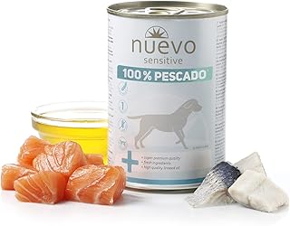 NUEVO SENSITIVE Dog Tin: 100% Fish, 375 g, Dog
