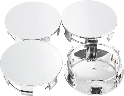 Tapones centrales de rueda de 2.56 pulgadas para Ford F150 Mustang Focus 2001-2014 Tapacubos centrales para llanta, paquete de 4, cromado