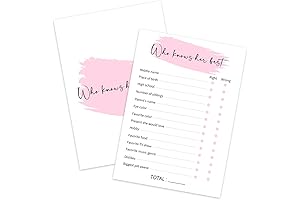 Who Knows The Birthday Girl Best Party Game (20 ct) - Teen...