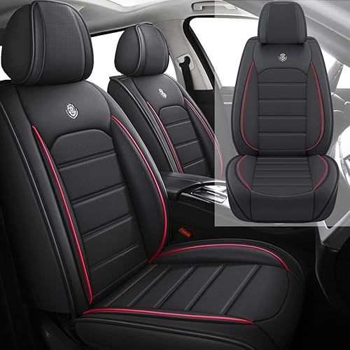 LEYPOCO Funda de asiento de cuero para Mazda2 2011-2023, fundas de asiento suaves impermeables, accesorios interiores, fundas de asiento compatibles LEYPOCO Funda de asiento de cuero para Mazda2 2011-2023, fundas de asiento suaves impermeables, accesorios interiores, fundas de asiento compatibles