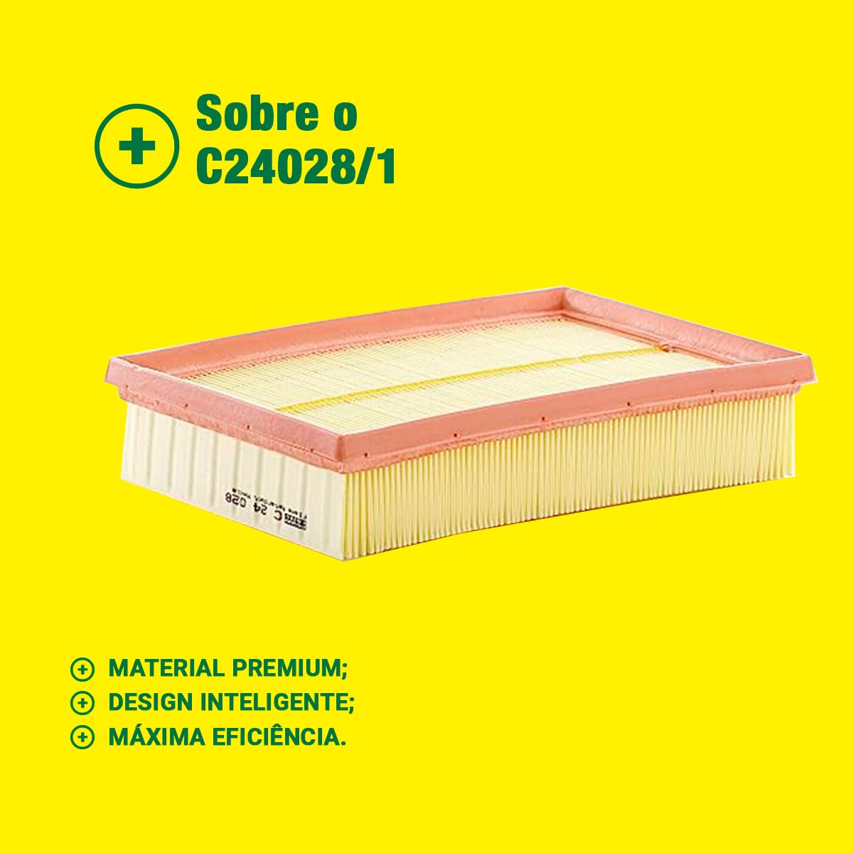 mann filter filtro aria c24128