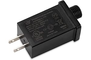 Replacement Inflatable Plug: Christmas Yard Inflatable Adapter (1 Amp 12V) - Waterproof...
