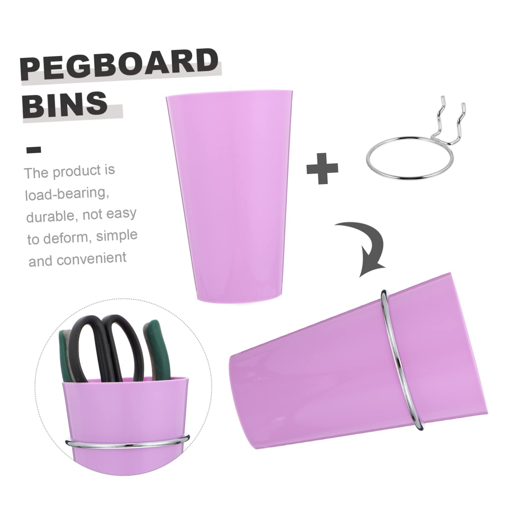 DECOMELODY 5 Pack Home Mug Rack Set Round Cup Holders Storage Iron Cup Racks for Kitchen Bathroom Office Random