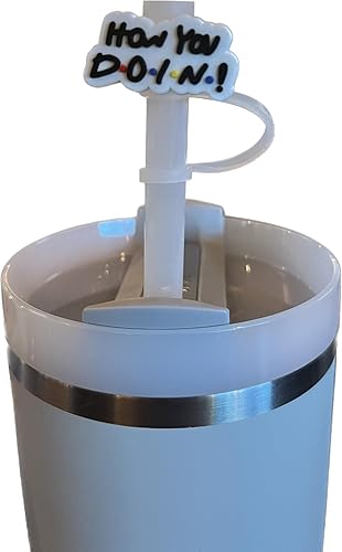 Miniatura 8 de Paquete de 6 tapas para pajitas compatibles con vasos de 30 onzas y 40 onzas de Stanley (Paquete de amigos)