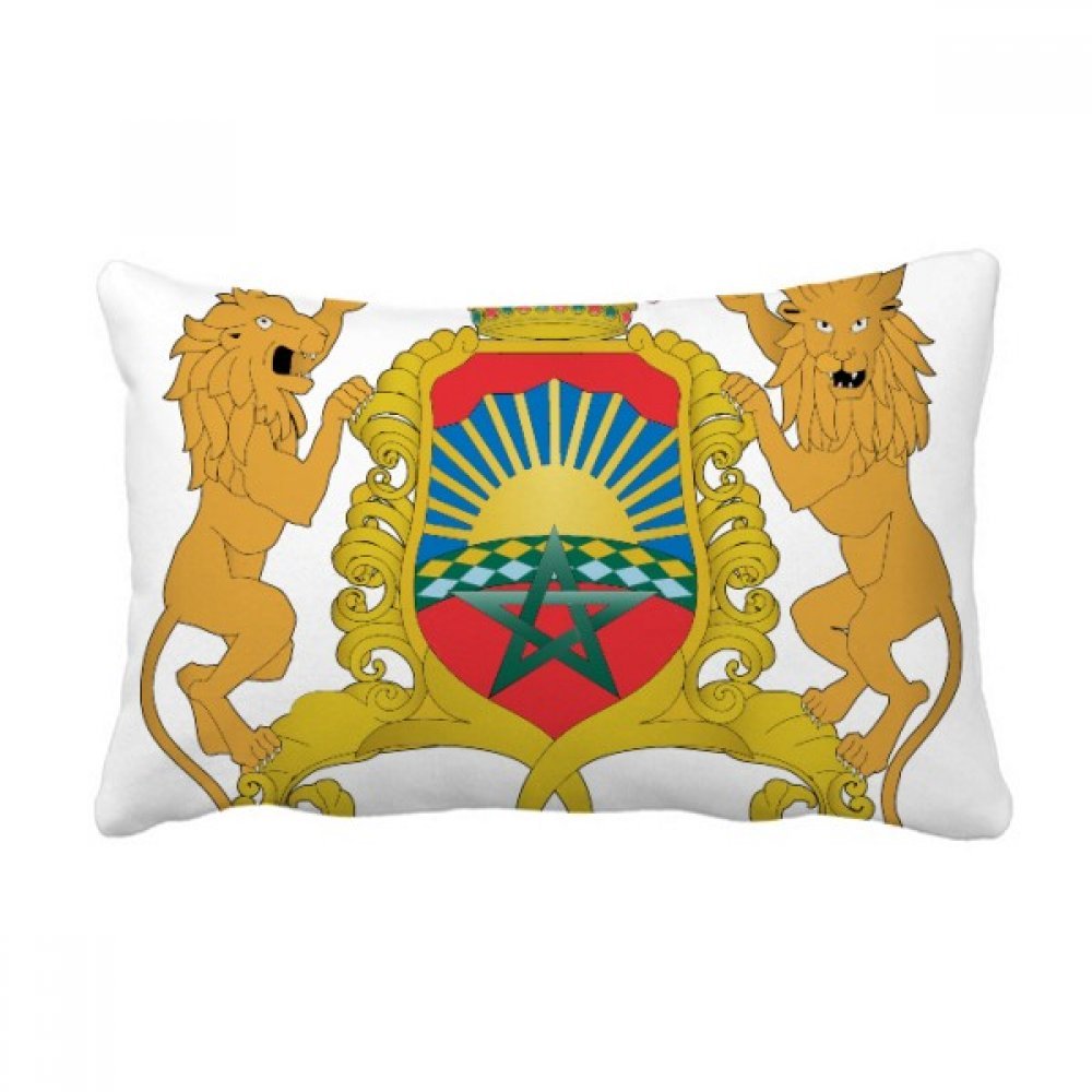 Coussin Maroc Afrique décoration maison oreiller lombaire multicolore 16x24