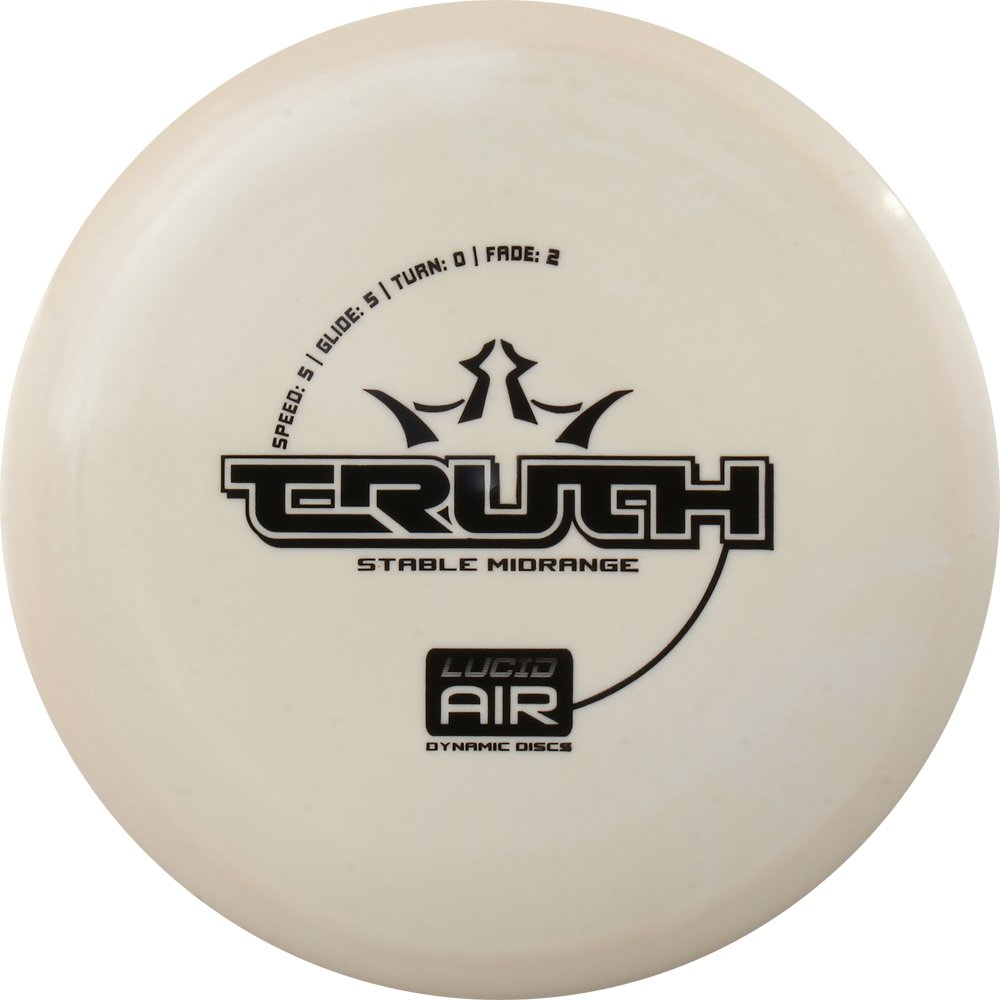 Dynamic Discs Lucid AIR Truth Midrange Golf Disc [Colors May Vary] - 145-159g