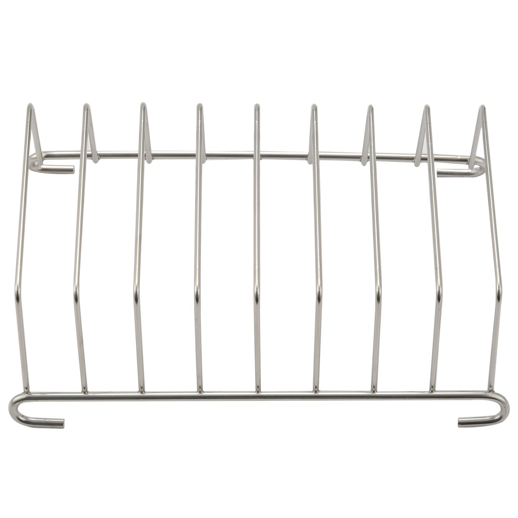 Duontyye 2 Pcs Toast Bread Rack Holder 8 Slice Holes Tool Cooling Grid Bread Rack Rectangle Air Fryer Accessories Organizer