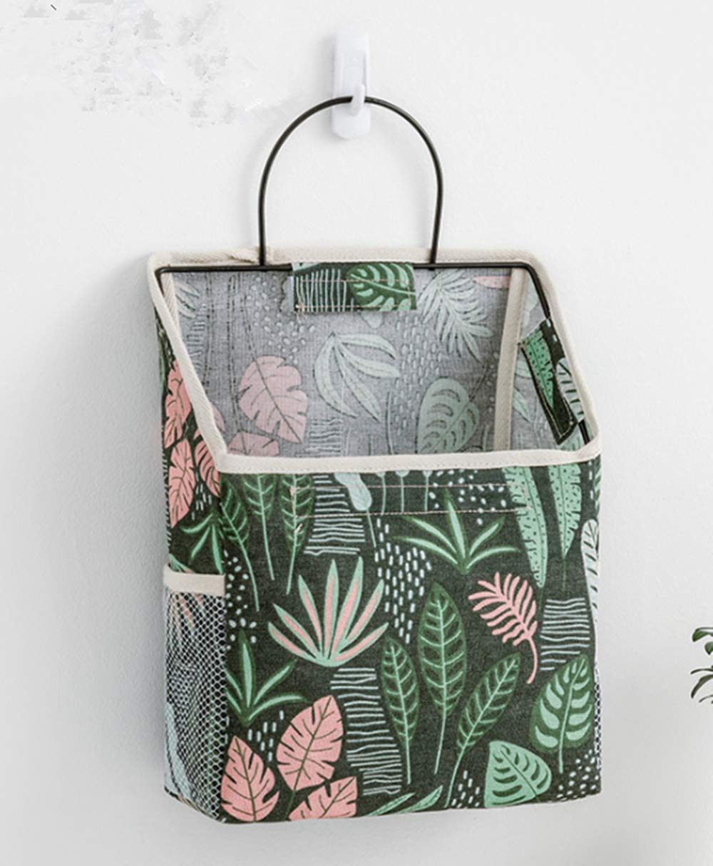 Bedside Storage Pocket Hanging Storage Bed Pockets Organizer Sofa Pocket for Organizing Tablet Pad Magazine Books Phone Chargers and More Gadget (green)