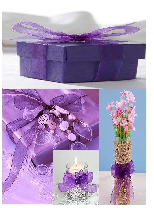 Nastri in organza per decorazioni