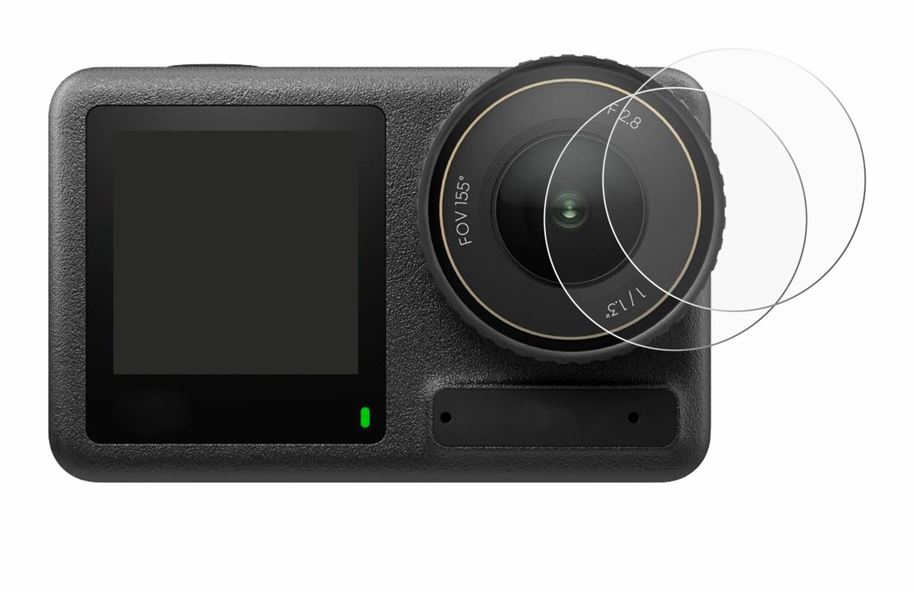 brotect Pellicola Protettiva per DJI Osmo Action 4 (Lente) Protezione Schermo (2 Pezzi) [Trasparente, Anti-Impronte]