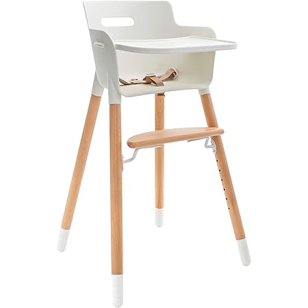 Buy Weesprout Wooden High Chair For Babies Toddlers 3 In 1 High Chair Booster Chair Grows With Your Child Adjustable Footrest Legs Removable Tray Armrest Modern Wood Design Easy To Assemble